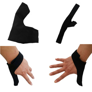 2Pcs Replacement Bowling Ball Thumb Protectors Thumb Saver Left & Right Hand Accessories for Bowling Sports