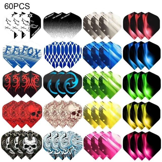 Fox Smiling 60/48/30/12pcs 2D Cool Standard Dart Flights