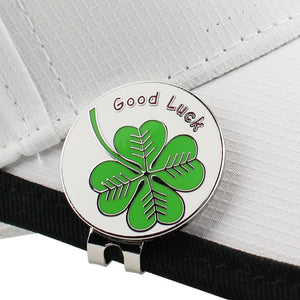 Lucky clover Golf Cap Clip Golf Ball Professional 1.18"