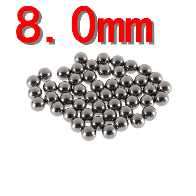 50pcs Durable bicycle Carbon Steel Ball Replacement Parts 4mm 5mm 6mm 8mm 9mm 10mm