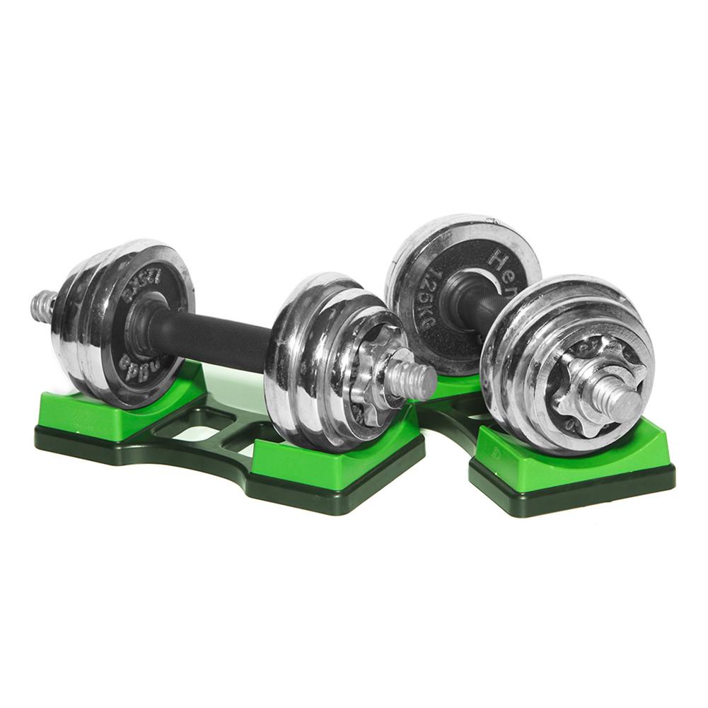 1 Pair Dumbbells Rack Stands Dumbbells Holder Weightlifting Set Home Fitness Equipment
