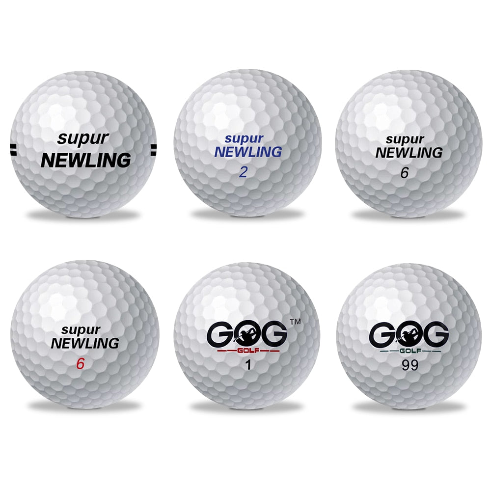 1 Pcs Golf Ball Brand GOG and Supur Newling Golf Balls Supur Long Distance