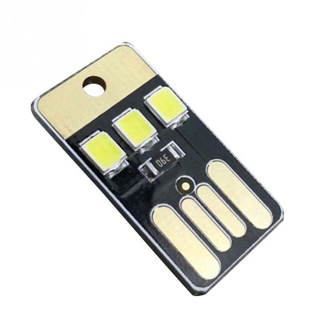 Outdoor Mini Slim Mobile USB LED Small Lights for Camping Night Walking Tent