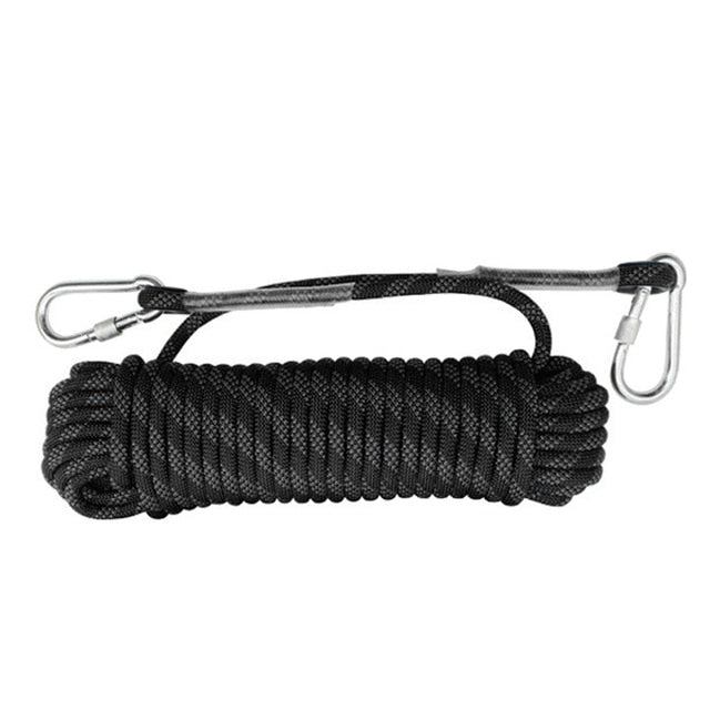 10-30m Outdoor Rock Climbing Rope Rock Climbing Equipment 10mm Diameter Emergency Paracord