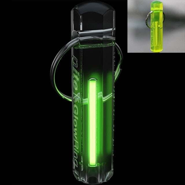 Automatic Light Tritium Gas Lamp Key Ring Self