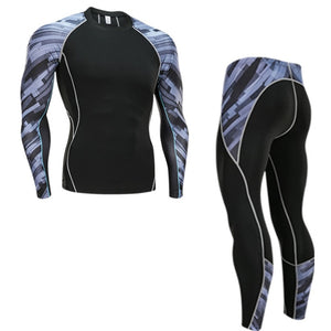 Winter Thermal Underwear Set Men's Sportswear