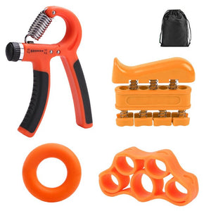 Hand Strengthener 10-40kg Adjustable Hand Grip Trainer Set Spring Fitness Finger Training