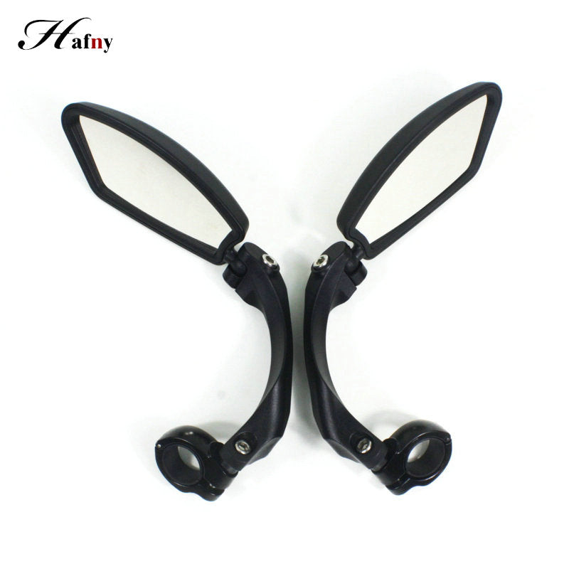 Hafny Bicycle Rearview Mirrors 360° Rotatable  Handlebar Rearview-mirror Bike Cycling Safety Rear