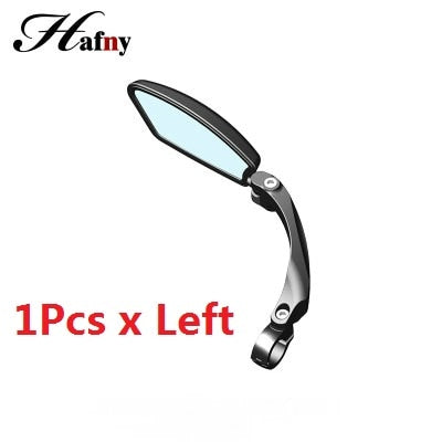 Hafny Bicycle Rearview Mirrors 360° Rotatable  Handlebar Rearview-mirror Bike Cycling Safety Rear