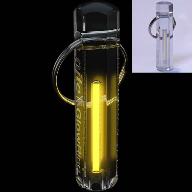 Automatic Light Tritium Gas Lamp Key Ring Self