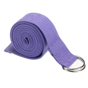 Fitness Yoga Belt Sport Exercise 2.5cm*185cm Adjustable