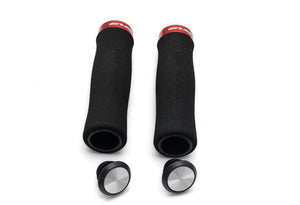 1 pair MTB Bicycle Handlebar Grip with ergonomic closure non-slip foam handle