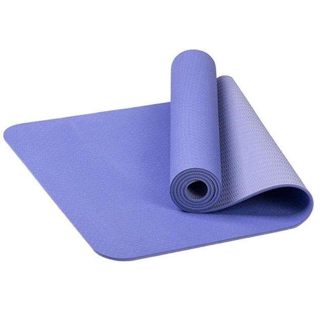 Winter TPE Non-slip Yoga Mats Tasteless Pilates Gym Exercise / Living Room Pads for Fitness Body Building