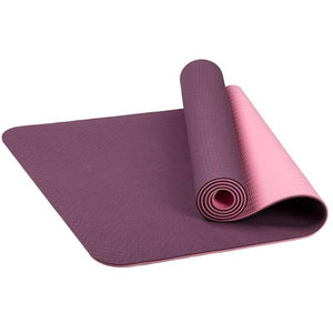 Winter TPE Non-slip Yoga Mats Tasteless Pilates Gym Exercise / Living Room Pads for Fitness Body Building