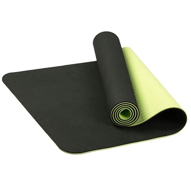 Winter TPE Non-slip Yoga Mats Tasteless Pilates Gym Exercise / Living Room Pads for Fitness Body Building