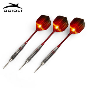 New 3 Pcs/Sets of Darts Professional 24g Steel Tip Dart With Aluminium Shafts