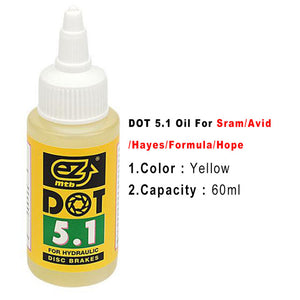 Hydraulic Disc Brake Mineral Oil For Magura/ Shimano/Tektro DOT 5.1 Oil For /Sram/Avid/Hayes/Formula/Hope