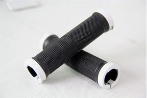 1 Pair Bike Bicycle Handlebar End Caps Grips Smooth Soft Rubber Handlebars Road Mtb Anti-Skid