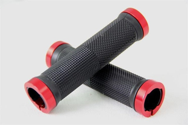 1 Pair Bike Bicycle Handlebar End Caps Grips Smooth Soft Rubber Handlebars Road Mtb Anti-Skid