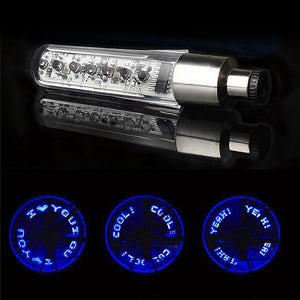 Waterproof Bike Wheel Lights Pattern Changing 7 LED