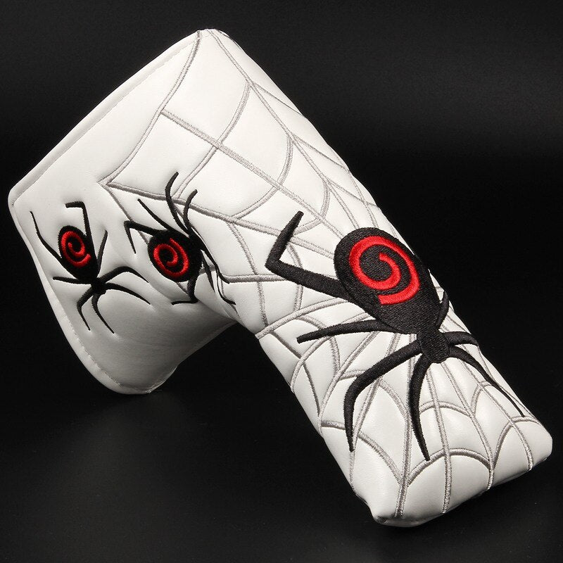 New Spider with Silver Web Golf Putter Cover Headcover