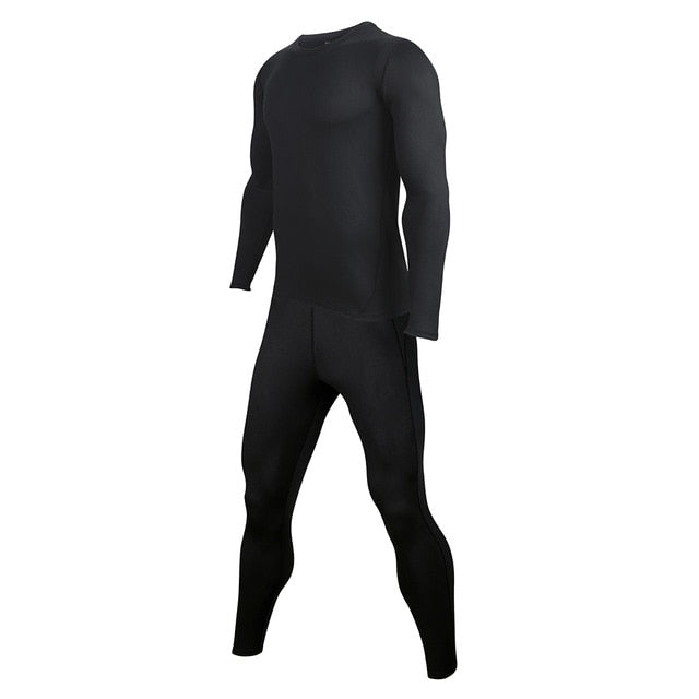 Base Layer Breathable Underwear Compression Pants Shirt Sets Cycling Clothes Stretch Tights Long Johns