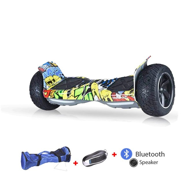 8.5 inch  Hummer hoverboard electric Gyroscope Self Balancing  Bluetooth Hover Board