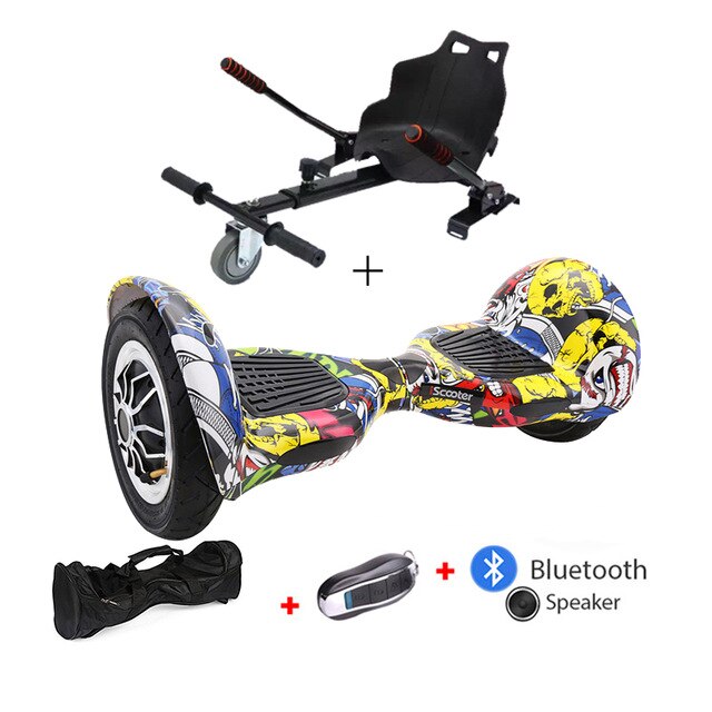 8.5 inch  Hummer hoverboard electric Gyroscope Self Balancing  Bluetooth Hover Board