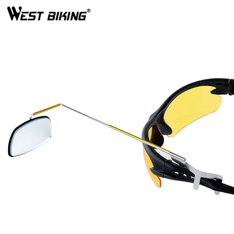 WEST BIKING Bicycle Cycling Rear View Mirror Mount Riding Sunglasses