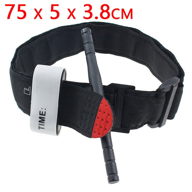 Camping Hiking Outdoor Survival  Portable First Aid Quick Buckle Medical Military  Emergency Tourniquet Pro