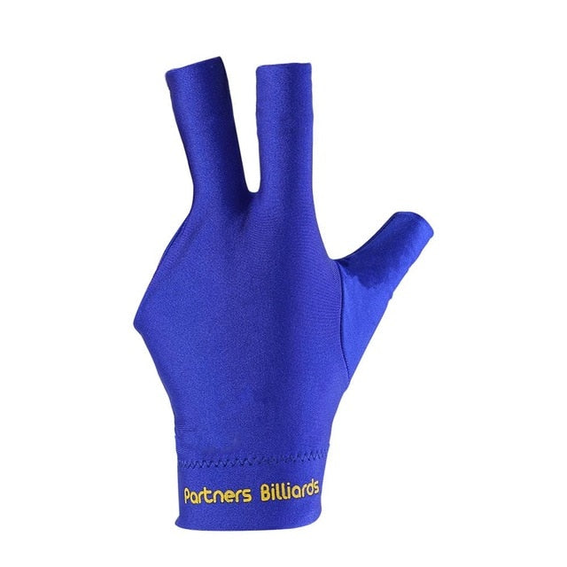 Snooker Billiard Glove Embroidery Billard Gloves Left Hand Three Finger Smooth