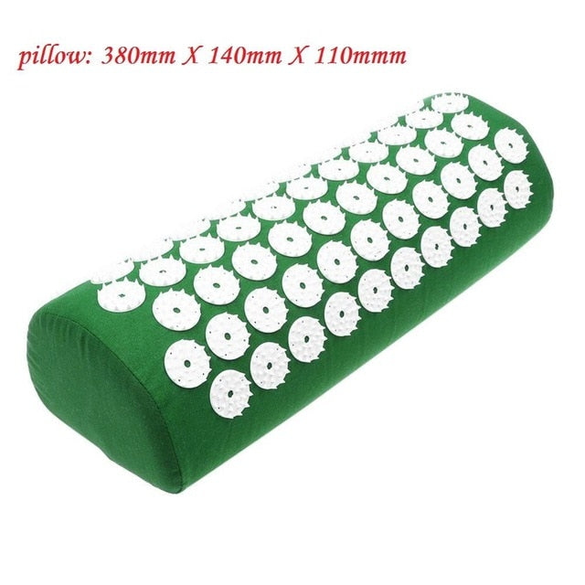 Mat Lotus Spike Acupressure Massager Relaxation Relief Stress Cushion Yoga Mat Relieve Body Stress Pain