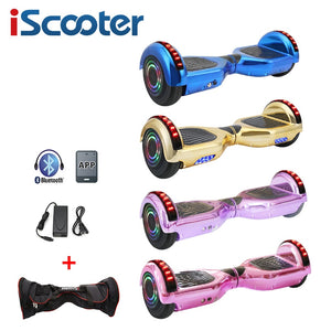 6.5 inch 2 wheels i scooter Electric hoverboard with Bluetooth carry bag self balance/ scooter