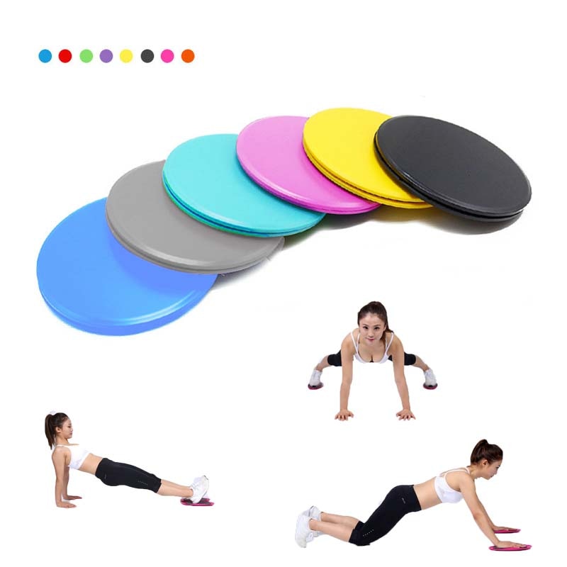Gliding Discs Slider Fitness Disc Exercise Sliding Plate For Yoga Gym Abdominal Core