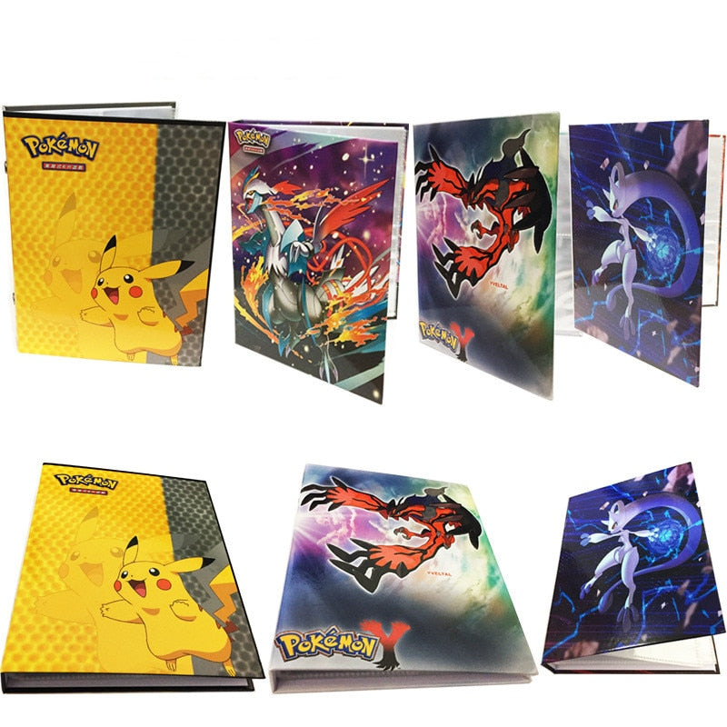 Hard cover Pikachu Collection Pokemon cards Album Book