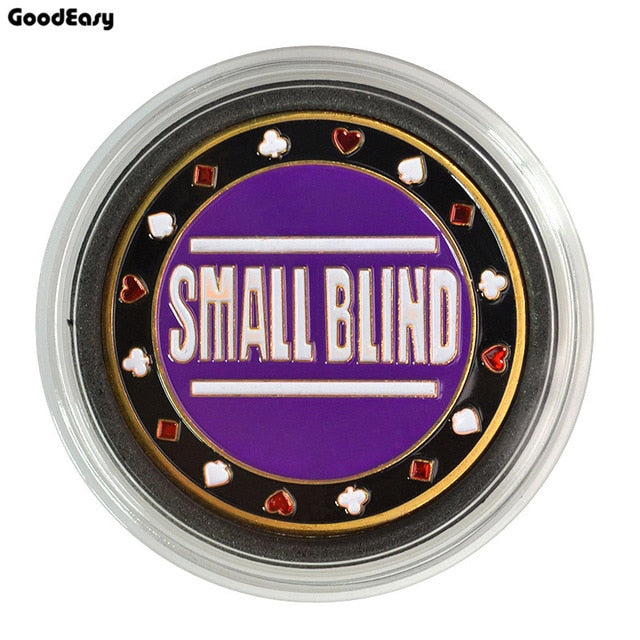 Metal Poker Card Guard Protector Poker Cards Metal Souvenir Poker Chips Dealer Coins