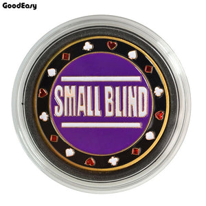 Metal Poker Card Guard Protector Poker Cards Metal Souvenir Poker Chips Dealer Coins