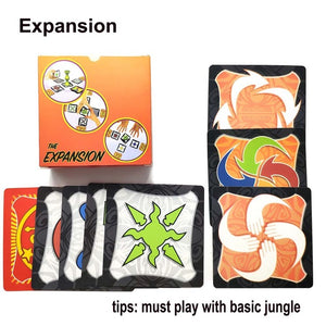 2019 board game brown wood jungle token run fast pair speed forest for family party