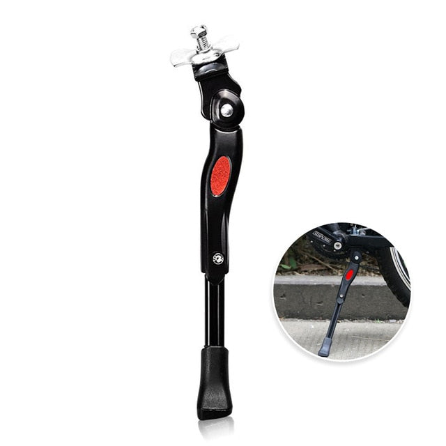 Vertvie Bike Support Side  Stand Adjustable Aluminum Bicycle  Parking Rack