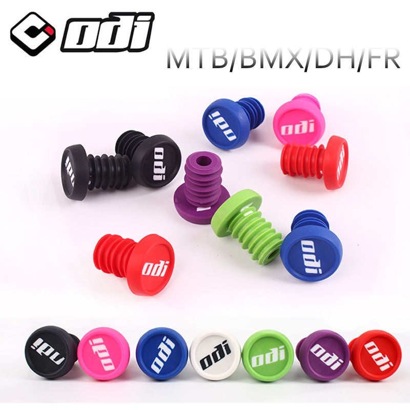 2Pcs ODI Bicycle Bar End Plugs Handlebar Caps Lightweight  Fit MTB BMX DH FR