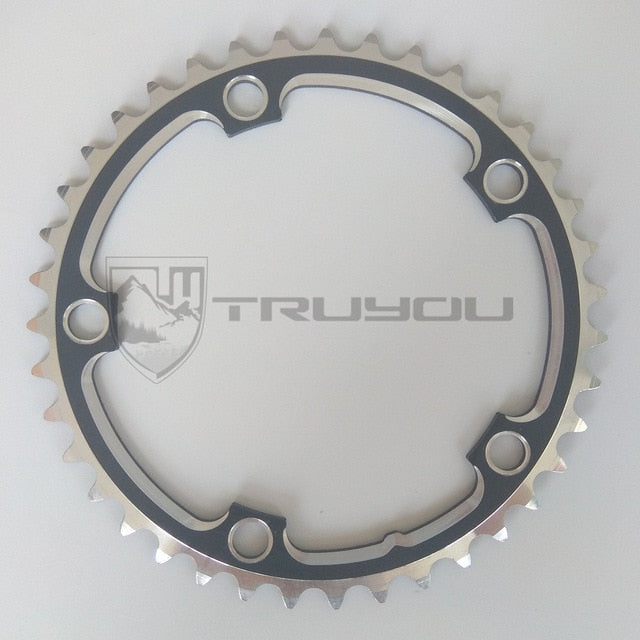 TRUYOU Chain Wheel 130BCD 38T 39T 40T 42T 44T 46T 48T 50T 52T 53T 56T  Folding Bike Chainring Road Bicycle