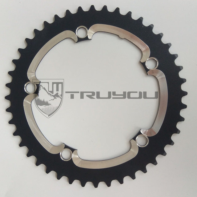 TRUYOU Chain Wheel 130BCD 38T 39T 40T 42T 44T 46T 48T 50T 52T 53T 56T  Folding Bike Chainring Road Bicycle