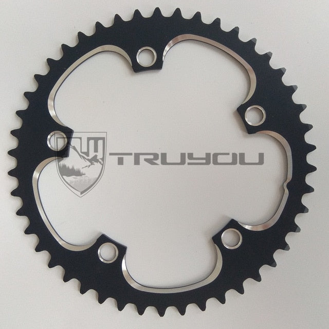 TRUYOU Chain Wheel 130BCD 38T 39T 40T 42T 44T 46T 48T 50T 52T 53T 56T  Folding Bike Chainring Road Bicycle