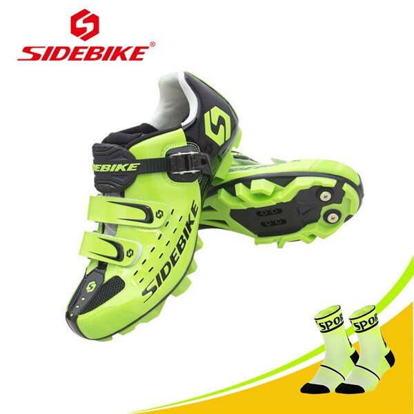 SIDEBIKE mountain bike cycling shoes sapatilha ciclismo mtb SPD pedals shoes self-locking