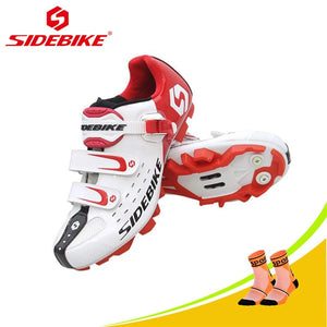 SIDEBIKE mountain bike cycling shoes sapatilha ciclismo mtb SPD pedals shoes self-locking