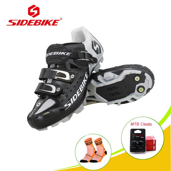 SIDEBIKE mountain bike cycling shoes sapatilha ciclismo mtb SPD pedals shoes self-locking