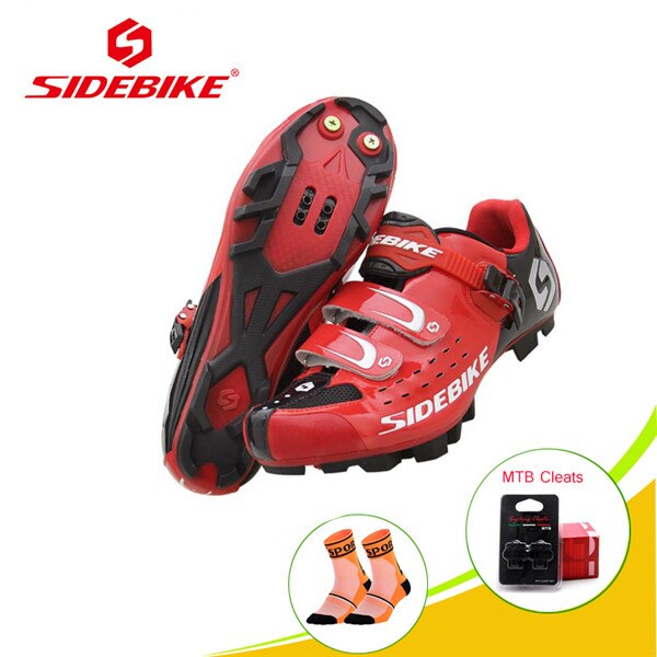 SIDEBIKE mountain bike cycling shoes sapatilha ciclismo mtb SPD pedals shoes self-locking