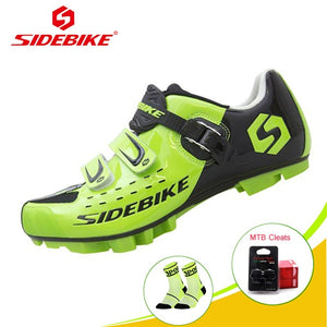 SIDEBIKE mountain bike cycling shoes sapatilha ciclismo mtb SPD pedals shoes self-locking