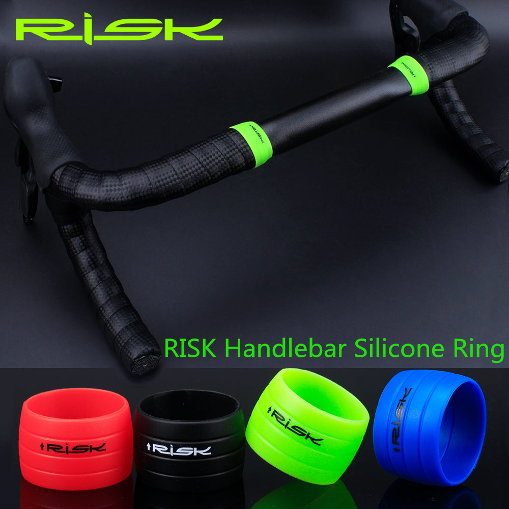 Risk One Pair Bicycle Handlebar Tape Fixing Loops Road Bike