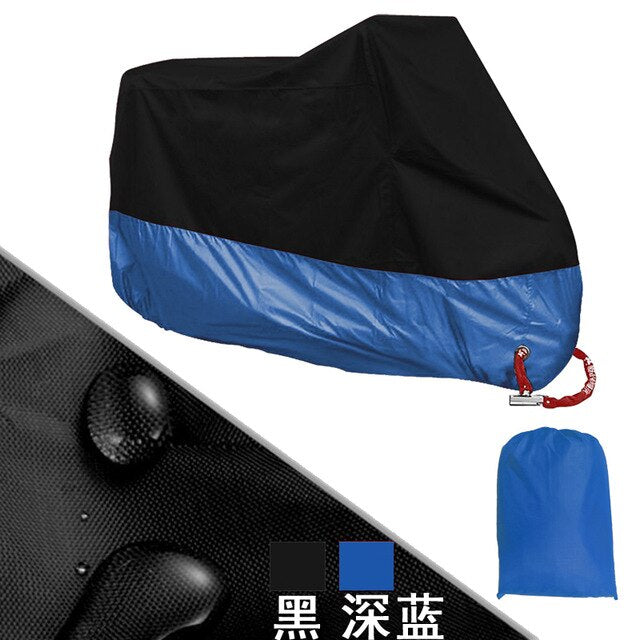 WOSAWE Bike Motorcycle Cover Waterproof Dustproof UV Protective/Scooter Bike Rain Cover Bicycle